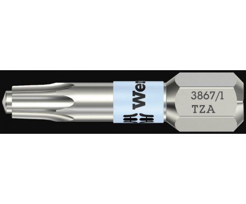 Насадка Wera 3867/1 TZA TORX WE-071053 TX 25 х 25 мм с цапфой нержавеющая сталь