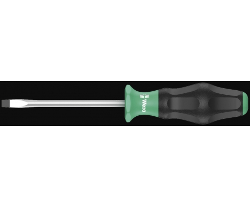 Шлицевая отвертка Kraftform Comfort Wera 1334, 1.2x6.5x200 мм, WE-031423