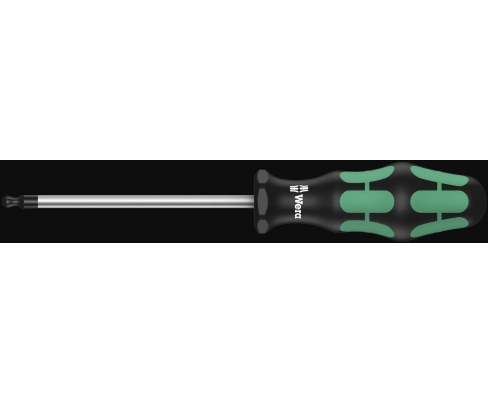 Отвертка TORX Wera Kraftform 367 K WE-027960 TX 40 х 130 со сферической головкой