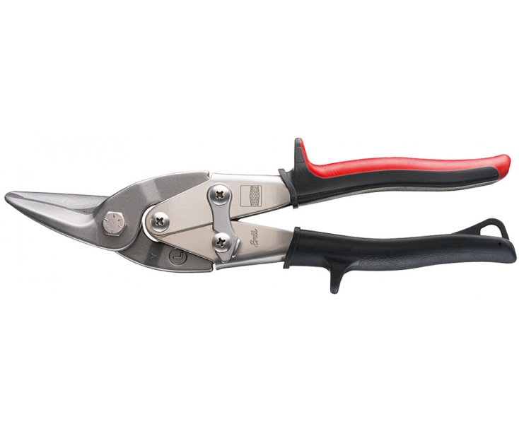 Фигурные ножницы для коротких прямых и фигурных разрезов леворежущие Erdi ER-D16L-SB