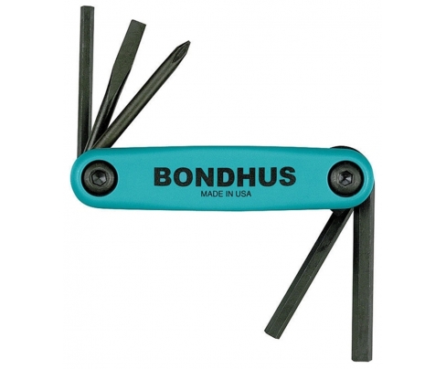 Складной набор штифтовых ключей PH SL HEX Bondhus 12540 5 предметов