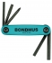Складной набор штифтовых ключей PH SL HEX Bondhus 12540 5 предметов