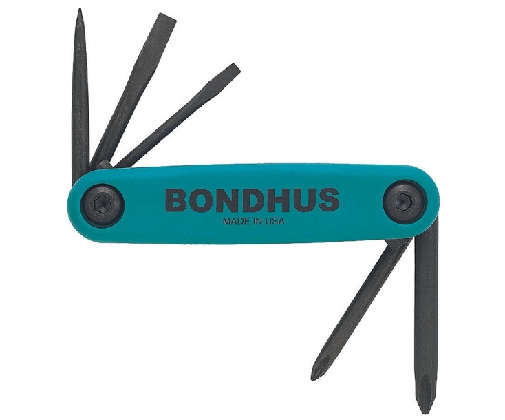 Складной набор штифтовых ключей PH SL Bondhus 12545 5 предметов