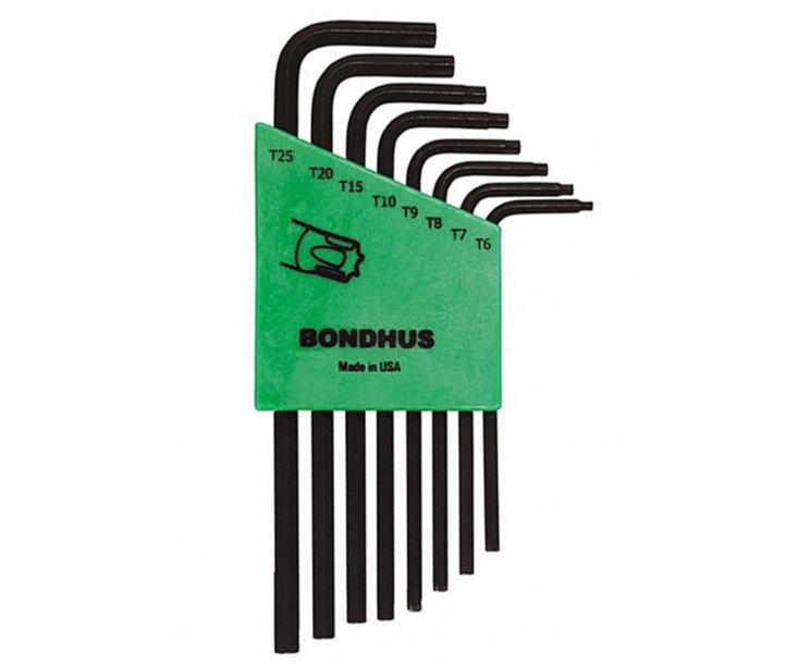 Набор штифтовых ключей TORX Bondhus 31832 длинных 8 предметов
