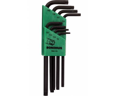Набор штифтовых ключей TORX Bondhus 31834 длинных 8 предметов