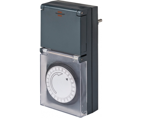Розетка с механическим таймером IP44 Brennenstuhl MZ 44 1506460