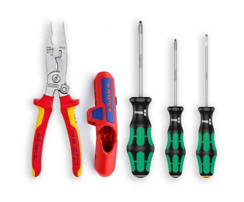 Набор инструмента Brotools ElectroSet Knipex Wera BT-002