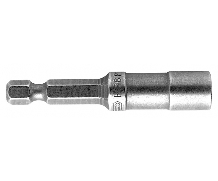 Битодержатель 1/4" х 57 с коротким кольцом Facom EF.6P1