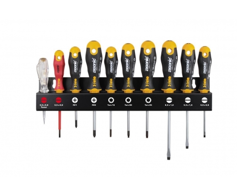 Набор отверток SL PZ TORX Felo Ergonic с отверткой VDE и индикатором 10 предметов 40091043