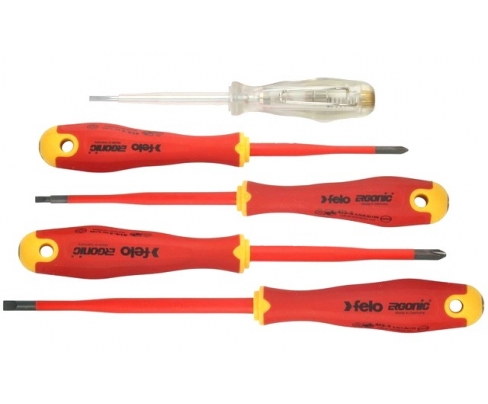 Набор отверток SL PH Felo Ergonic Slim VDE с пробником 5 предметов 41385298