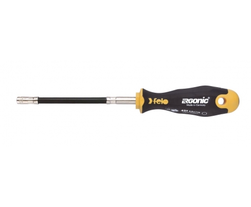 Отвертка-торцовый ключ с гибким стержнем Felo Ergonic 5,0 x 170 42905040