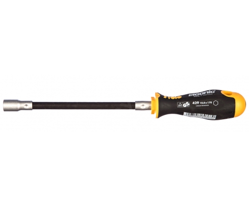 Отвертка-торцовый ключ с гибким стержнем Felo Ergonic 10,0 x 170 42910040