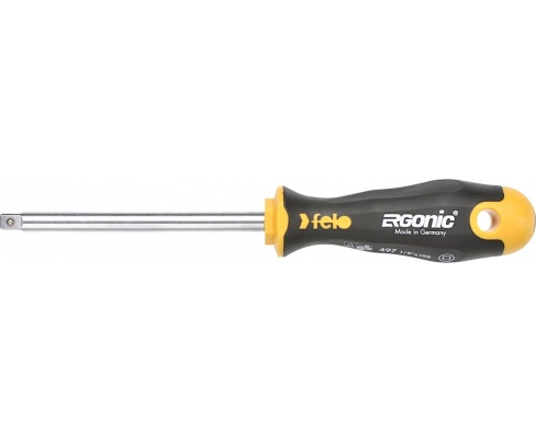 Отвертка-держатель насадок 1/4 Felo Ergonic 49711040