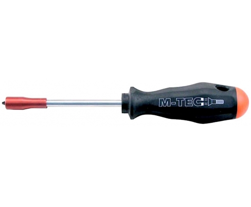 Отвертка крестовая Pozidriv Felo frico M-TEC серия 500 PZ2x100 50120330 с магнитным держателем винта