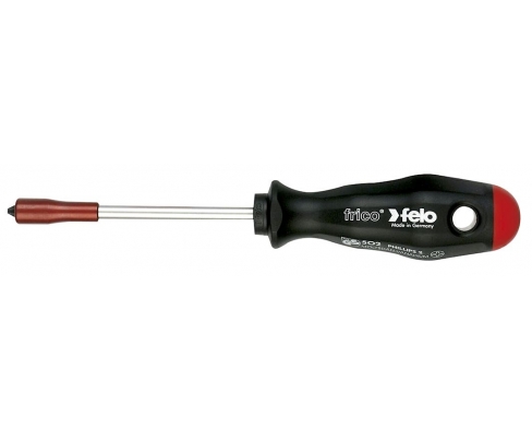 Отвертка крестовая Phillips Felo frico M-TEC серия 500 PH2x100 50220330 с магнитным держателем винта
