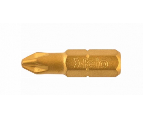 Бита Felo TIN серия 021 крестовая Pozidriv PZ1 х 25 02101070