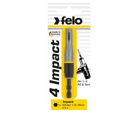 Держатель для ударных бит магнитный Felo 1/4 x 95 мм 03829594 в блистере