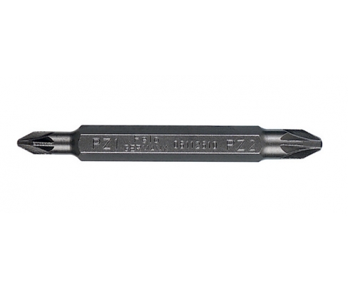 Бита крестовая двусторонняя Pozidriv Felo Industrial серия 061 PZ2 / PZ3 06123610
