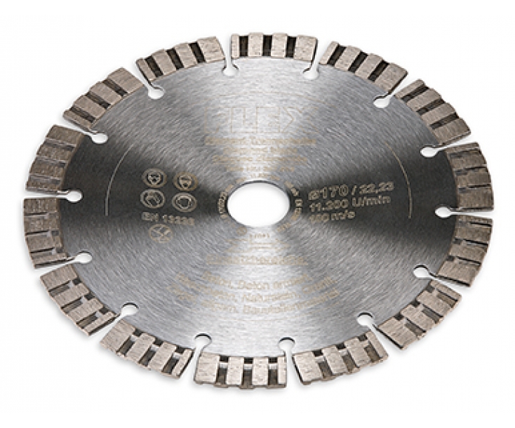 Алмазный отрезной диск 170 x 22,2 мм Flex 347515