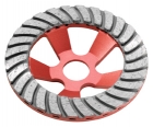 Алмазный тарельчатый шлифовальный круг 125x22,2 мм Flex Turbo-Jet 348899