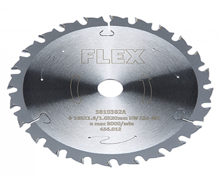 Стандартный пильный диск 165 x 20 мм Flex 456012