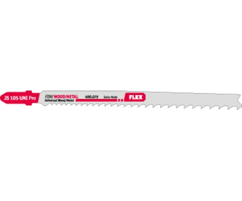 Пилка для лобзика для демонтажа 105 мм Flex JS 105 UNI Pro VE 3 490075 3 шт.