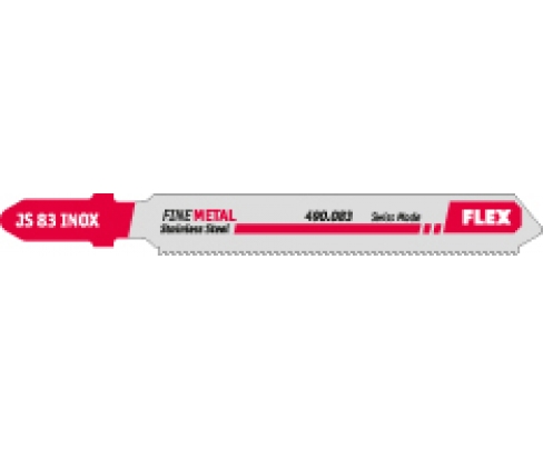 Пилка по стали для лобзика 50 мм Flex JS 83 INOX VE3 490083 3 шт.