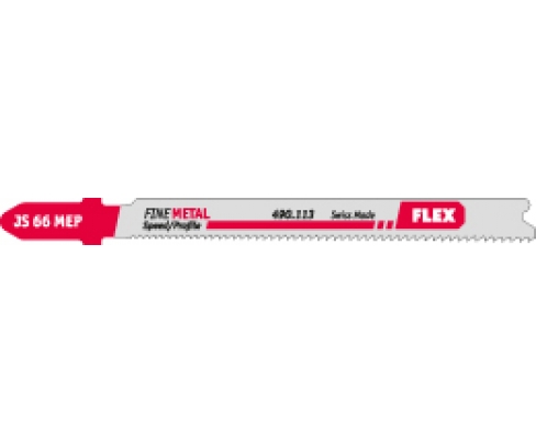 Пилка по металлу для лобзика 66 мм Flex JS 66 MEP VE5 490113 5 шт.