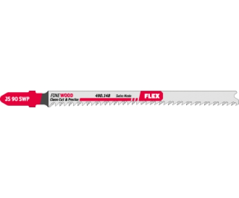 Пилка по дереву для лобзика 90 мм Flex JS 90 SWP VE3 490148 3 шт.