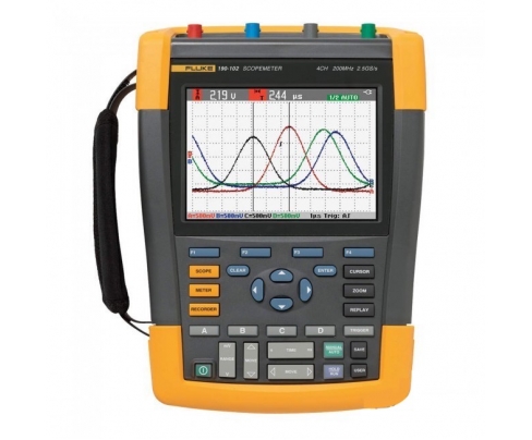 Осциллограф-мультиметр цифровой Fluke 190-102/S 4025383