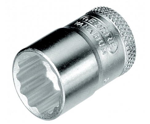Головка торцевая двенадцатигранная D 30 19/32AF 3/8" профиль UD 19/32" Gedore 6233180