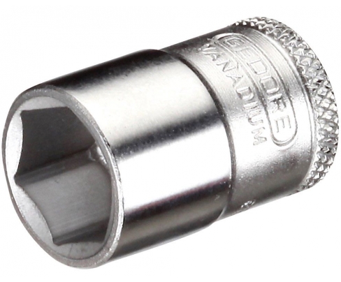 Головка торцовая метрическая шестигранная 3/8" 30 19 HEX Nut 19 мм Gedore 6234740
