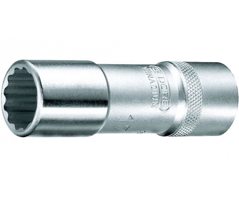 Головка удлиненная двенадцатигранная 1/2" D 19 L 30 HEX Nut 30 мм Gedore 6145640