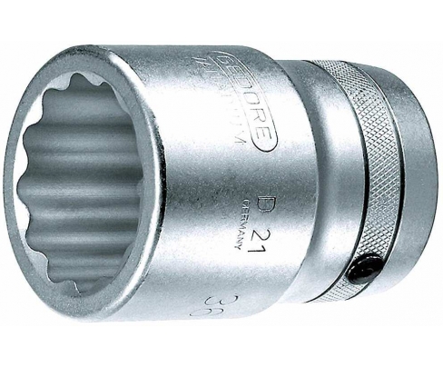 Головка торцовая метрическая двенадцатигранная 1" D 21 41 41 мм Gedore 6175040
