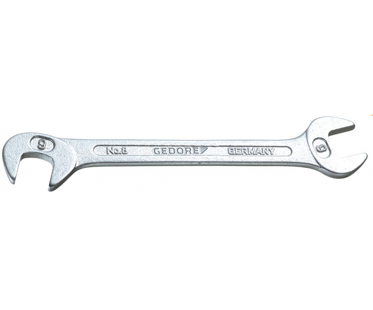 Ключ гаечный двусторонний малый 8 12 рожковый 12 мм Gedore 6095010