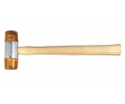 Молоток пластиковый с деревянной ручкой 328 г Haupa 180334