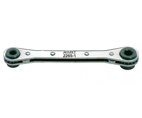 Трещотка реверсивная для бит 1/4" и 5/16" 140 мм Hazet 2265-1
