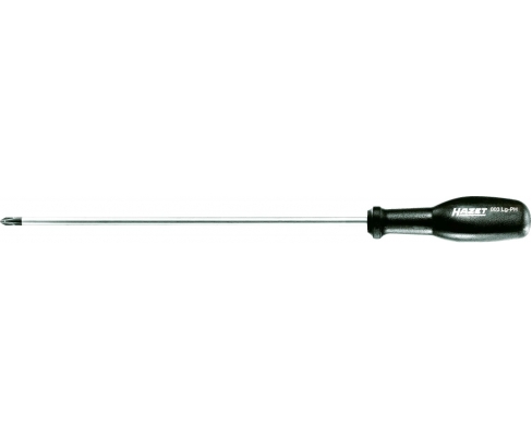 Отвертка крестовая Phillips удиненная PH2х250 Trinamic Hazet 803LG-PH2