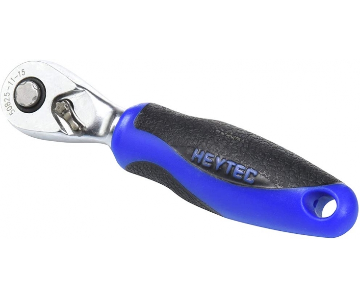 Ключ трещоточный 1/4" 115 мм с флажковым переключателем 50825-11-15 Heyco (HEYTEC) HE-50825111583