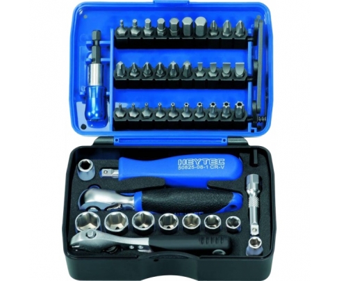Набор торцовых головок 1/4" 50829-3018 Heyco (HEYTEC) HE-50829301883 44 предмета