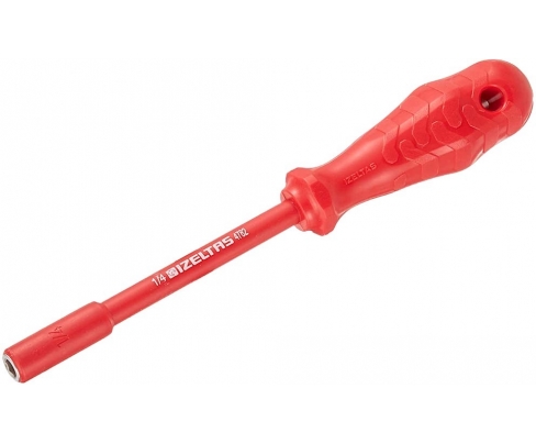 Отвертка-битодержатель VDE магнитная 1/4"х120 Izeltas 4782196120