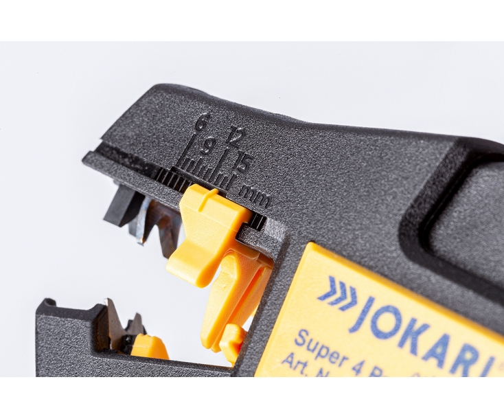 Клещи Super 4 Pro для снятия изоляции с кабелей Jokari JK 20200