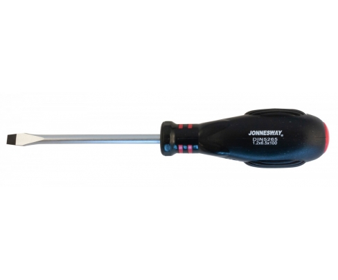 Отвертка шлицевая SL6.5 х 100 Jonnesway HERCULES D03S6100