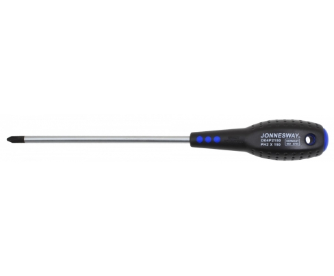 Отвертка крестовая Phillips PH2 x 150 Jonnesway FULL STAR D04P2150