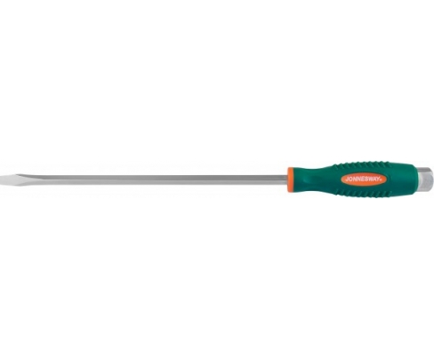 Отвертка шлицевая SL9.5 x 175 ударная с шестигранным жалом Jonnesway D70S9175