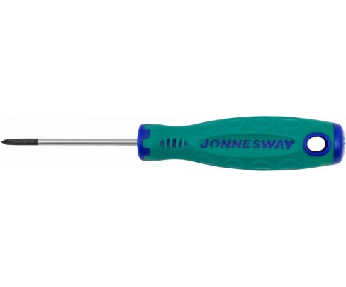 Отвертка крестовая Phillips PH0 x 60 Jonnesway ANTI-SLIP GRIP D71P060