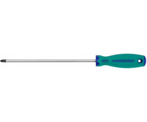 Отвертка крестовая Phillips PH3 x 350 Jonnesway ANTI-SLIP GRIP D71P3250