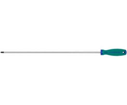 Отвертка крестовая Phillips PH3 x 500 Jonnesway ANTI-SLIP GRIP D71P3500