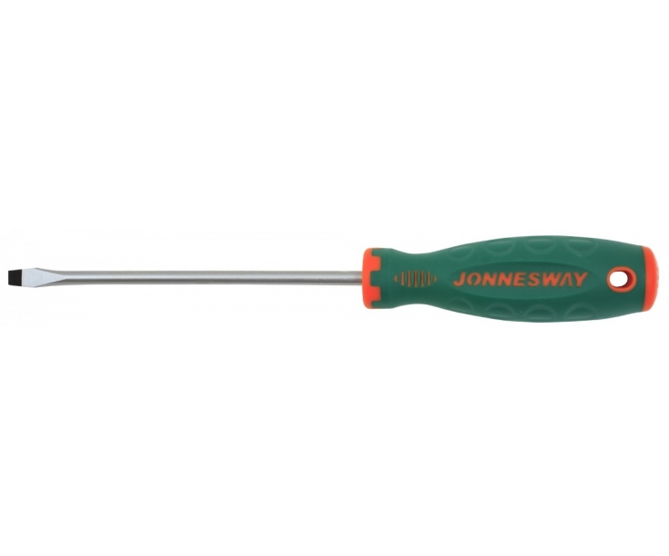 Отвертка шлицевая SL8 х 150 Jonnesway ANTI-SLIP GRIP D71S8150