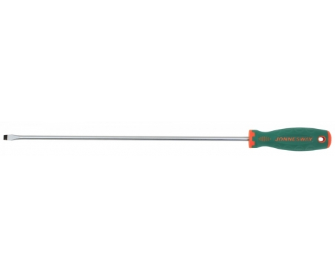 Отвертка шлицевая SL8 х 400 Jonnesway ANTI-SLIP GRIP D71S8400